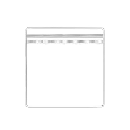 100pcs PVC Self-Sealing Jewelry Bags Anti-Oxidation Storage Dustproof Bags - 7*10cm V528-PET-BAG-100PCS-70-100-673510