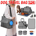 6PCS Pet Travel Outing Backpack Large Capacity Folding Storage Multifunctional V528-PET-BAG-6PCS-GREY-807384