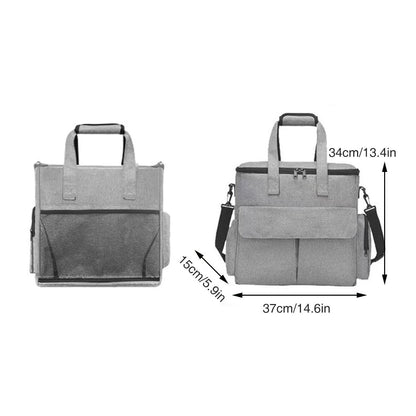 6PCS Pet Travel Outing Backpack Large Capacity Folding Storage Multifunctional V528-PET-BAG-6PCS-GREY-807384