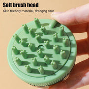 2PCS Pet Cleaning Brush Bath Massage Gel Dispenser Cats Dogs Grooming Tool - Blue V528-PET-BATH-BRUSH-2PCS-BLUE-254205