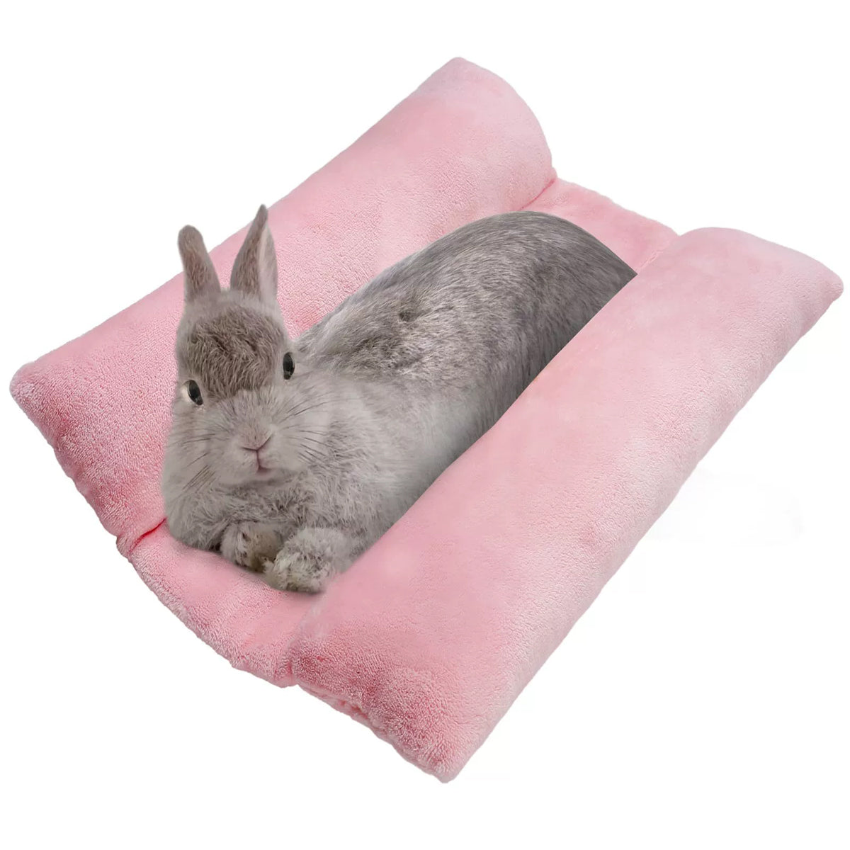 Small Animal Bed Cushion Plush Sleeping Mat for Pet Carrier Cage Nest Hamster - Pink V528-PET-BED-PINK-329915