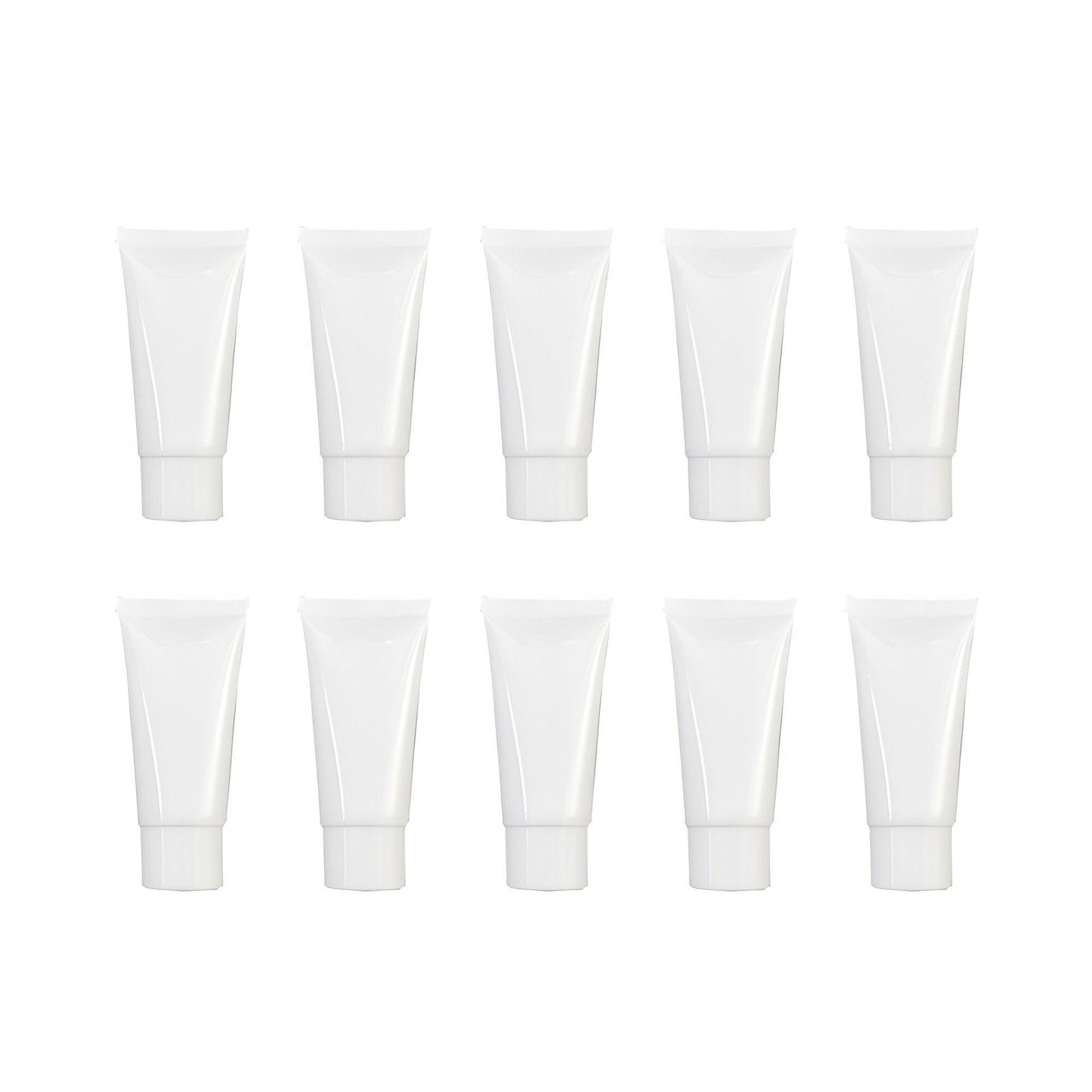 10x Soft Cosmetic Tubes for Face Wash Hand Cream Lotion Packaging Containers - 10ml V528-PET-BOTTLE-10PCS-10ML-196707