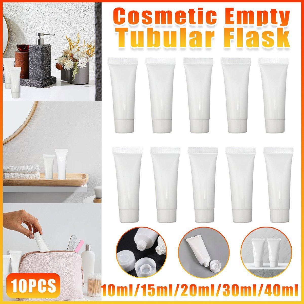 10x Soft Cosmetic Tubes for Face Wash Hand Cream Lotion Packaging Containers - 30ml V528-PET-BOTTLE-10PCS-30ML-234459