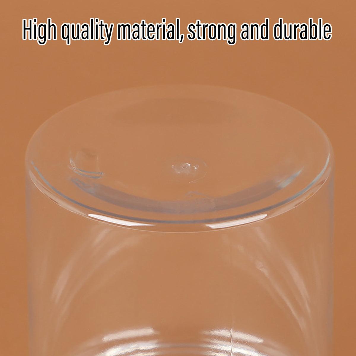 Wide Mouth Plastic Food Bottles 50pcs Transparent Sealed Storage Tanks Container - 8.5cm x 20cm V528-PET-BOTTLE-50PCS-1000ML-819236