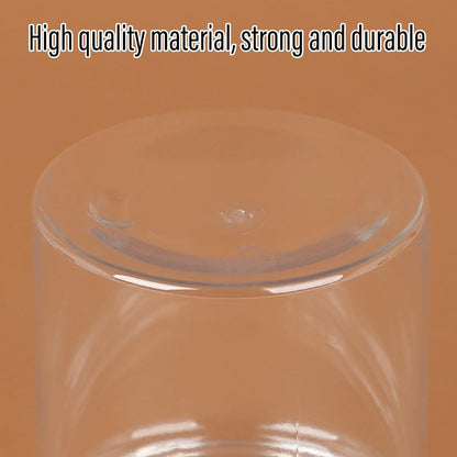 Wide Mouth Plastic Food Bottles 50pcs Transparent Sealed Storage Tanks Container - 8.5cm x 20cm V528-PET-BOTTLE-50PCS-1000ML-819236