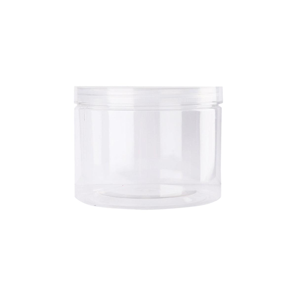 Wide Mouth Plastic Food Bottles 50pcs Transparent Sealed Storage Tanks Container - 8.5cm x 20cm V528-PET-BOTTLE-50PCS-1000ML-819236