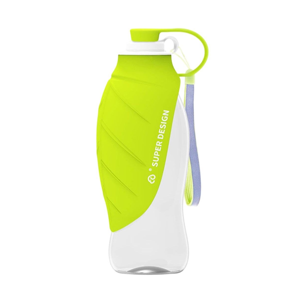 Pet Water Bottle 580ml Portable Outdoor Dog Cat Drinking Cup Travel Feeder V528-PET-BOTTLE-GREEN-613067