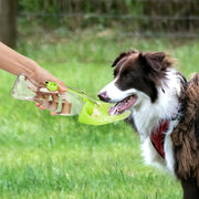 Pet Water Bottle 580ml Portable Outdoor Dog Cat Drinking Cup Travel Feeder V528-PET-BOTTLE-GREEN-613067