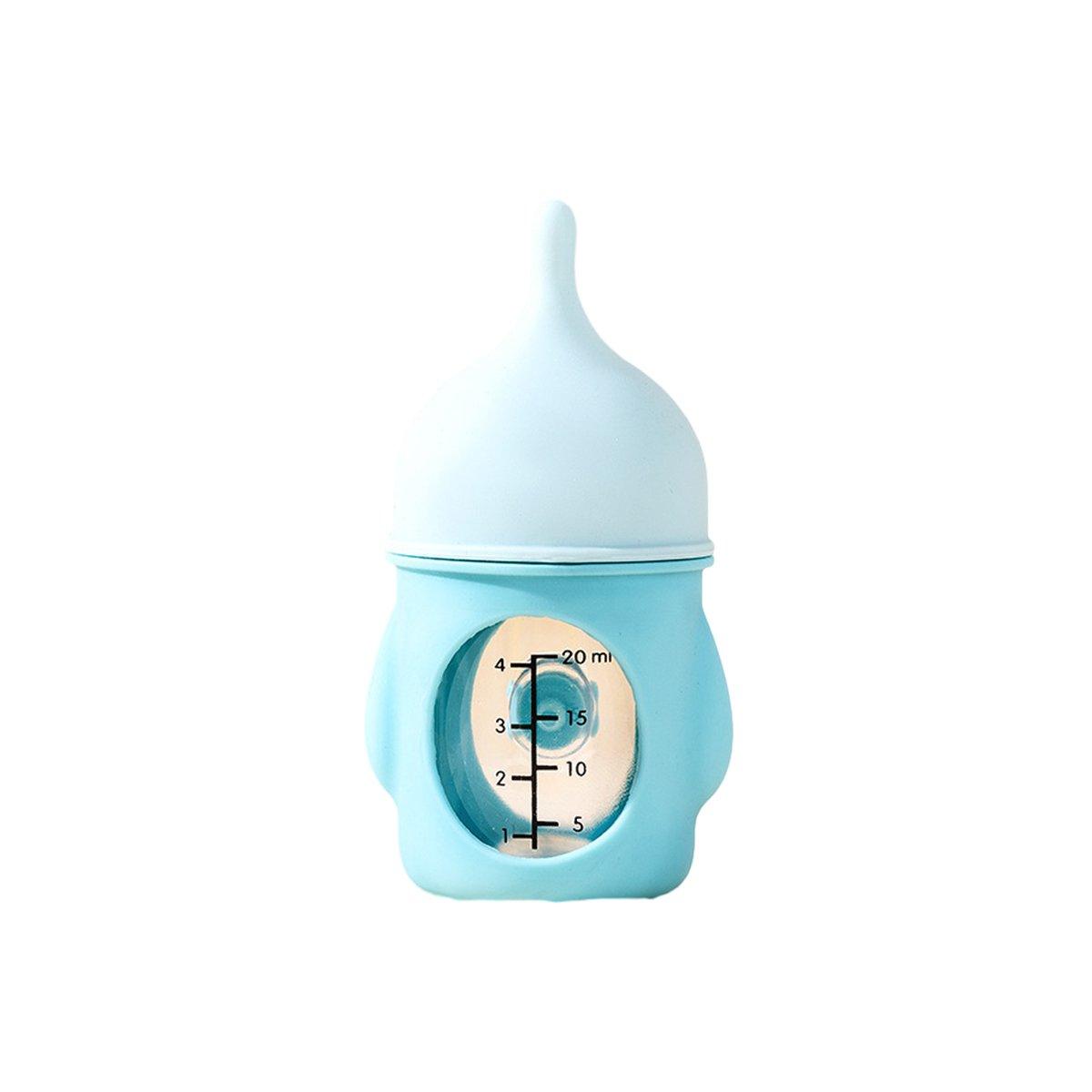 Silicone Pet Milk Feeding Bottle with Scale for Small Puppies and Kittens 20ml 80ml - 20ml-Pink V528-PET-BOTTLE-PINK-20ML-686907