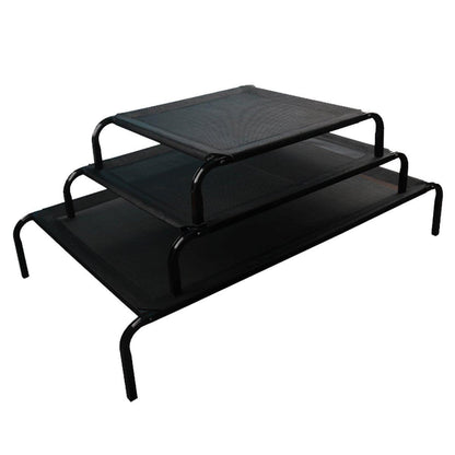 Heavy Duty Pet Raised Bed Elevated Trampoline Hammock Cat Dog Raised Deluxe - M V528-PET-CAMP-BED-M-621124