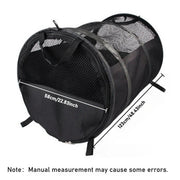 Foldable Pet Car Carrier Bag Breathable Travel Tent Portable Kennel for Transport - Grey V528-PET-CAR-BAG-L-GREY-983745