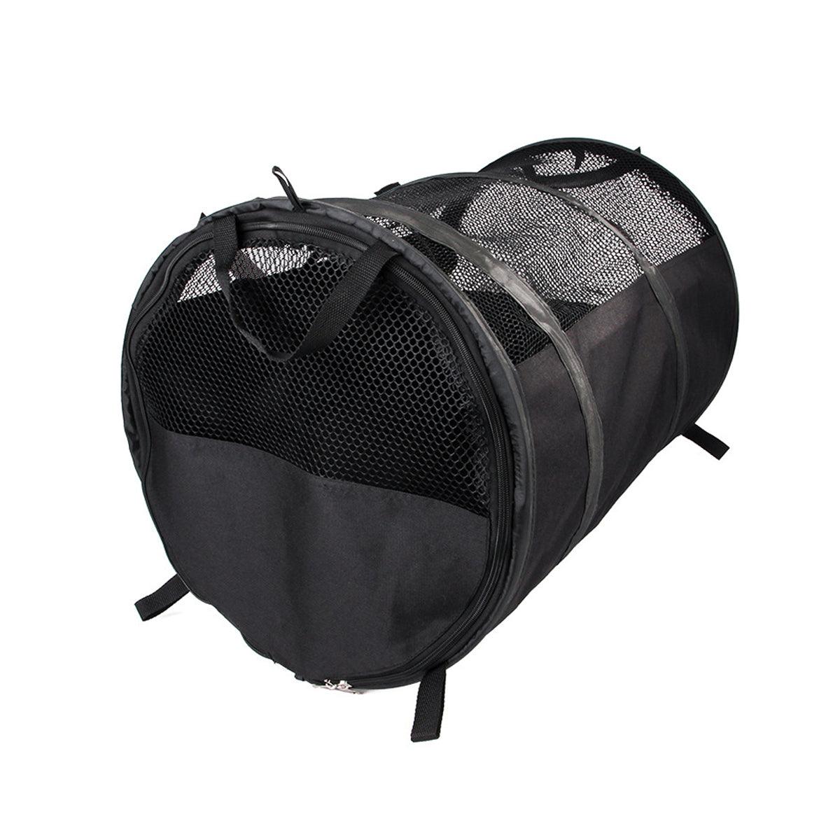 Foldable Pet Car Carrier Bag Breathable Travel Tent Portable Kennel for Transport - Grey V528-PET-CAR-BAG-L-GREY-983745