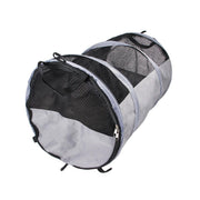 Foldable Pet Car Carrier Bag Breathable Travel Tent Portable Kennel for Transport - Grey V528-PET-CAR-BAG-L-GREY-983745