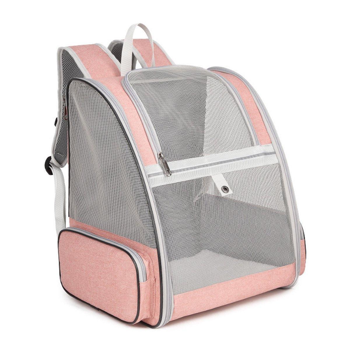 Large Foldable Breathable Portable Cat Dog Bag Outdoor Shoulder Pet Backpack - Blue V528-PET-CARRIER-BAG-BLUE-973594