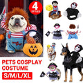 Halloween Dog Costume Pet Accessories Funny Dress Up for Small Medium Dogs - Hat Model-M V528-PET-CLOTHES-MZ-M-859420