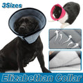 Elizabethan Collar Anti Licking Biting Pet Collar for Cats and Dogs Recovery Use - Grey-Size4 V528-PET-COLLAR-GREY-4-902768