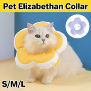 Elizabethan Cat Recovery Collar Anti Licking Pet Cone Protective Neck Ring - Purple-L V528-PET-COLLAR-PURPLE-L-688260