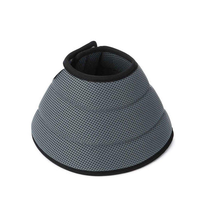 Elizabethan Collar Anti Licking Biting Pet Collar for Cats and Dogs Recovery Use - Rose Red-Size4 V528-PET-COLLAR-ROSE-RED-4-180850