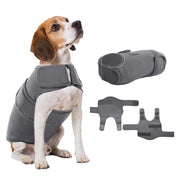 Pet Comfort Dog Relief Vest Jacket Soft Anxiety Coat for Small Medium Large Dogs - M V528-PET-COMFORTER-GREY-M-966490