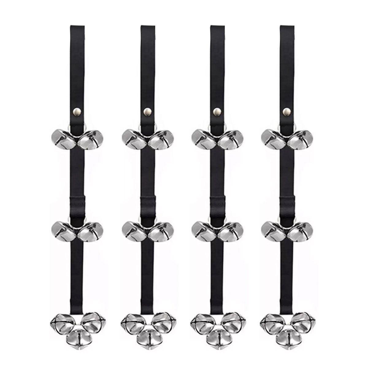 4PCS Pet Training Doorbell Rope Cat Teaser Toy Bell Interactive Play Rope Bell V528-PET-DOORBELL-ROPE-4PCS-837235