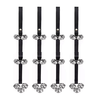 4PCS Pet Training Doorbell Rope Cat Teaser Toy Bell Interactive Play Rope Bell V528-PET-DOORBELL-ROPE-4PCS-837235