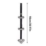 4PCS Pet Training Doorbell Rope Cat Teaser Toy Bell Interactive Play Rope Bell V528-PET-DOORBELL-ROPE-4PCS-837235