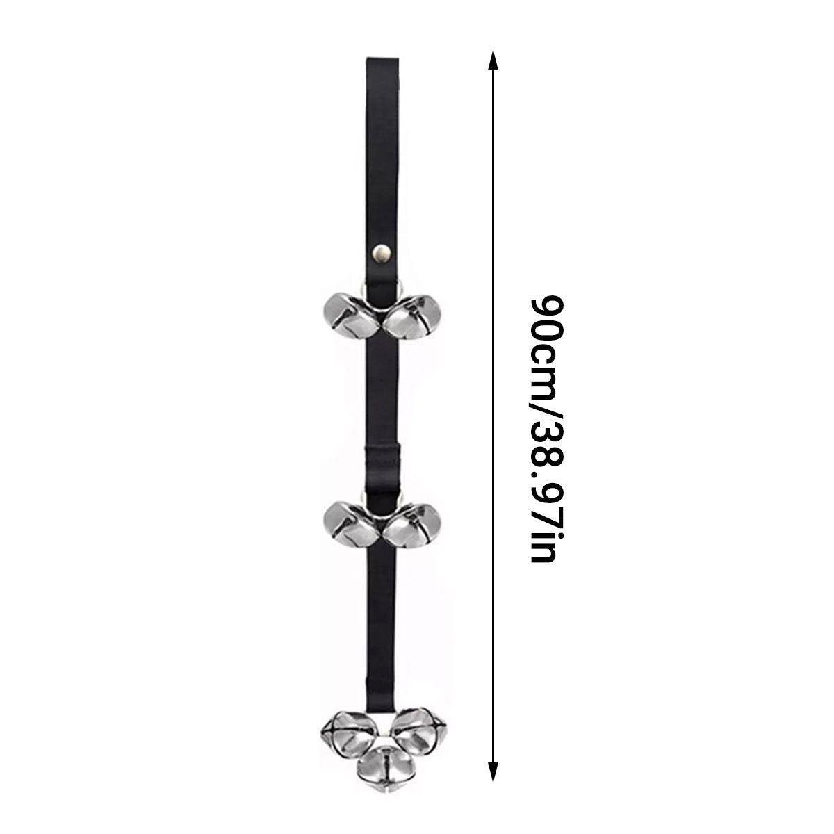 4PCS Pet Training Doorbell Rope Cat Teaser Toy Bell Interactive Play Rope Bell V528-PET-DOORBELL-ROPE-4PCS-837235