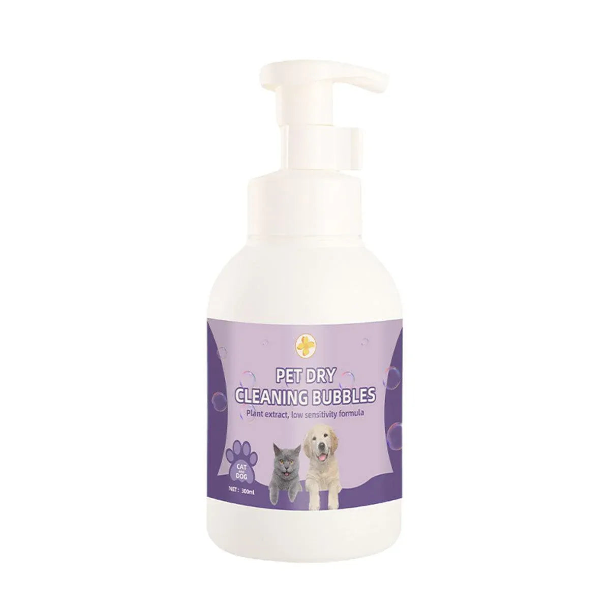 500ml Pet Leave In Dry Cleaning Foam No Rinse Bath Wash for Dogs and Cats V528-PET-DRY-CLEANING-FOAM-123920