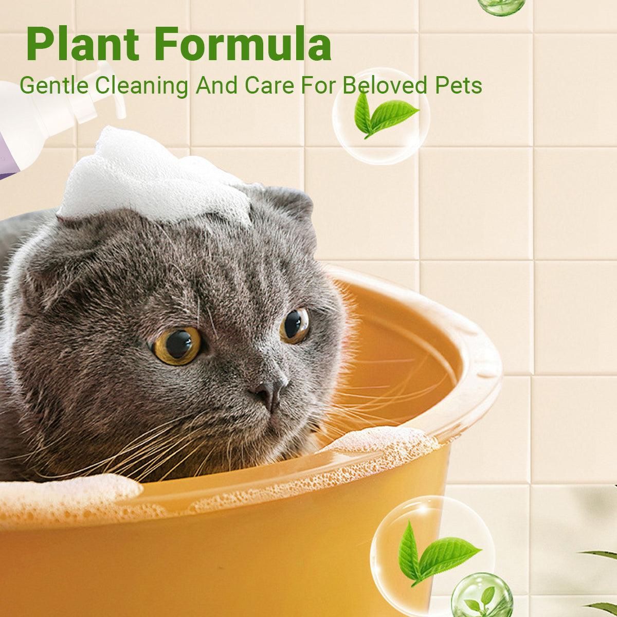 500ml Pet Leave In Dry Cleaning Foam No Rinse Bath Wash for Dogs and Cats V528-PET-DRY-CLEANING-FOAM-123920
