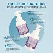 500ml Pet Leave In Dry Cleaning Foam No Rinse Bath Wash for Dogs and Cats V528-PET-DRY-CLEANING-FOAM-123920