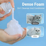 150ml Pet Dry Cleaning Foam Free Clear Body Wash Mousse for Dogs and Cats V528-PET-DRY-CLEANING-FOAM-915273