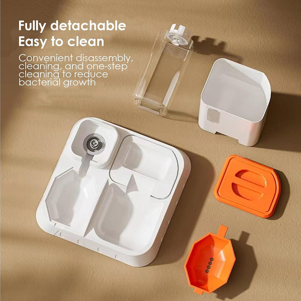 Pet Water Dispenser Automatic Feeder Bowl Cat Dog Drinking Fountain Food Feeding - Green V528-PET-FEEDER-GREEN-629416