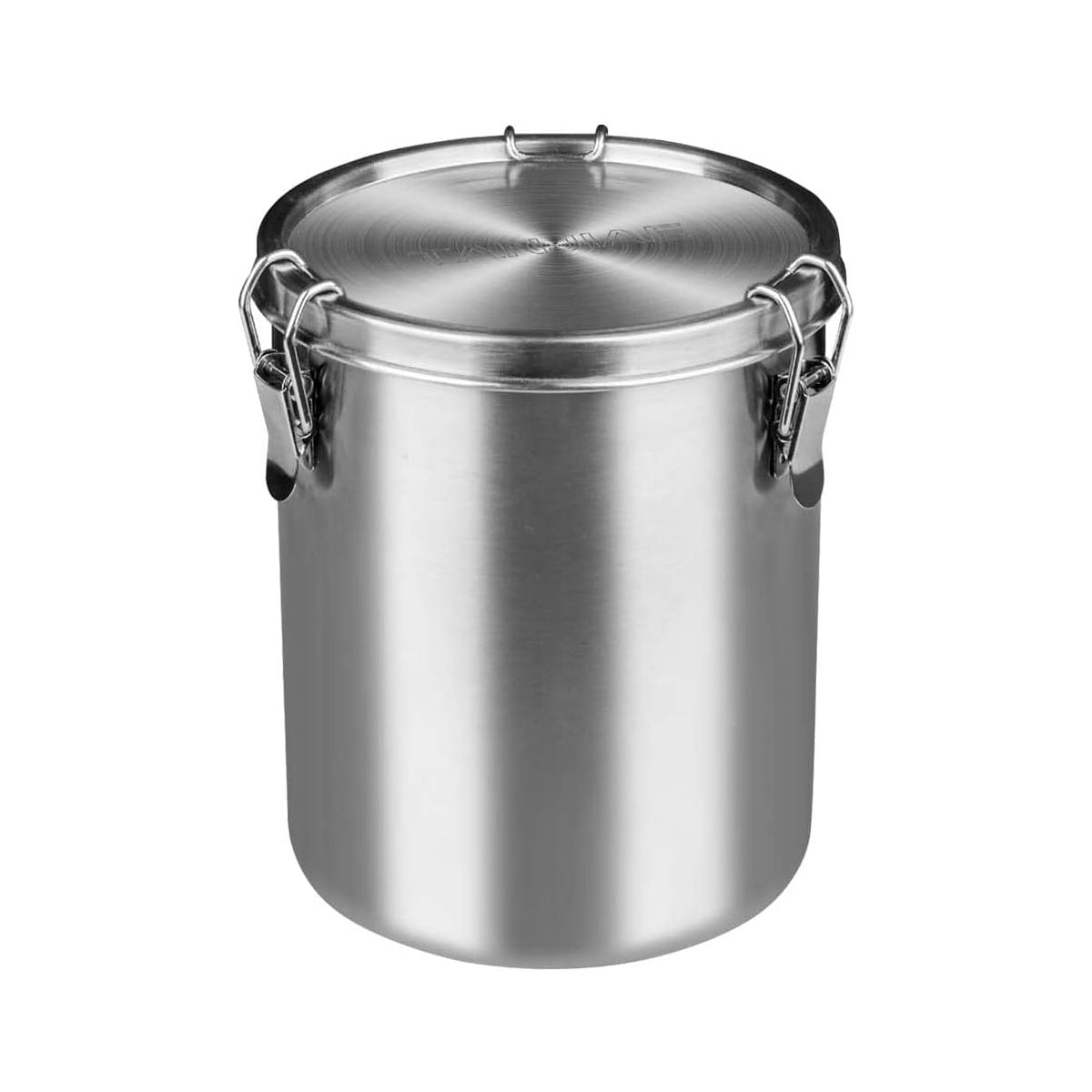 Stainless Steel Pet Food Storage Bucket Dog Cat Grain Container Bin Kitchen - 2500ml V528-PET-FOOD-PAIL-2500ML-572147