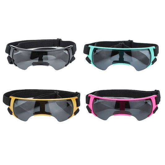 Pet Dog Sunglasses Goggles UV Eye Shield for Small Dogs Outdoor Travel Sunshade - Black V528-PET-GLASSES-BLACK-581487