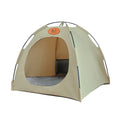 Folding Camping Pet Tent for Cats Puppy Bed Indoor Cat Nest Dog Cave Style House - Beige V528-PET-HOUSE-BEIGE-L-818769