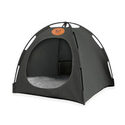 Folding Camping Pet Tent for Cats Puppy Bed Indoor Cat Nest Dog Cave Style House - Grey V528-PET-HOUSE-GREY-L-783239