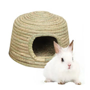Rabbit Grass Nest Small Pet Breeding Hideout Natural Straw House For Hamster Use V528-PET-HOUSE-L-421039
