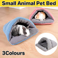 Pet Kennel Sleeping Bag Semi Enclosed Bed for Small Animals Cats and Puppies - Pink V528-PET-HOUSE-PINK-541179