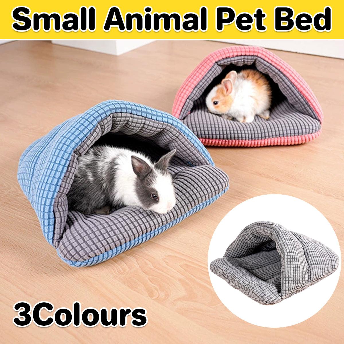 Pet Kennel Sleeping Bag Semi Enclosed Bed for Small Animals Cats and Puppies - Pink V528-PET-HOUSE-PINK-541179