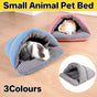 Pet Kennel Sleeping Bag Semi Enclosed Bed for Small Animals Cats and Puppies - Pink V528-PET-HOUSE-PINK-541179