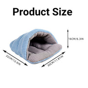 Pet Kennel Sleeping Bag Semi Enclosed Bed for Small Animals Cats and Puppies - Pink V528-PET-HOUSE-PINK-541179