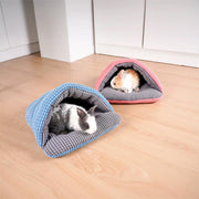 Pet Kennel Sleeping Bag Semi Enclosed Bed for Small Animals Cats and Puppies - Pink V528-PET-HOUSE-PINK-541179
