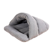 Pet Kennel Sleeping Bag Semi Enclosed Bed for Small Animals Cats and Puppies - Pink V528-PET-HOUSE-PINK-541179