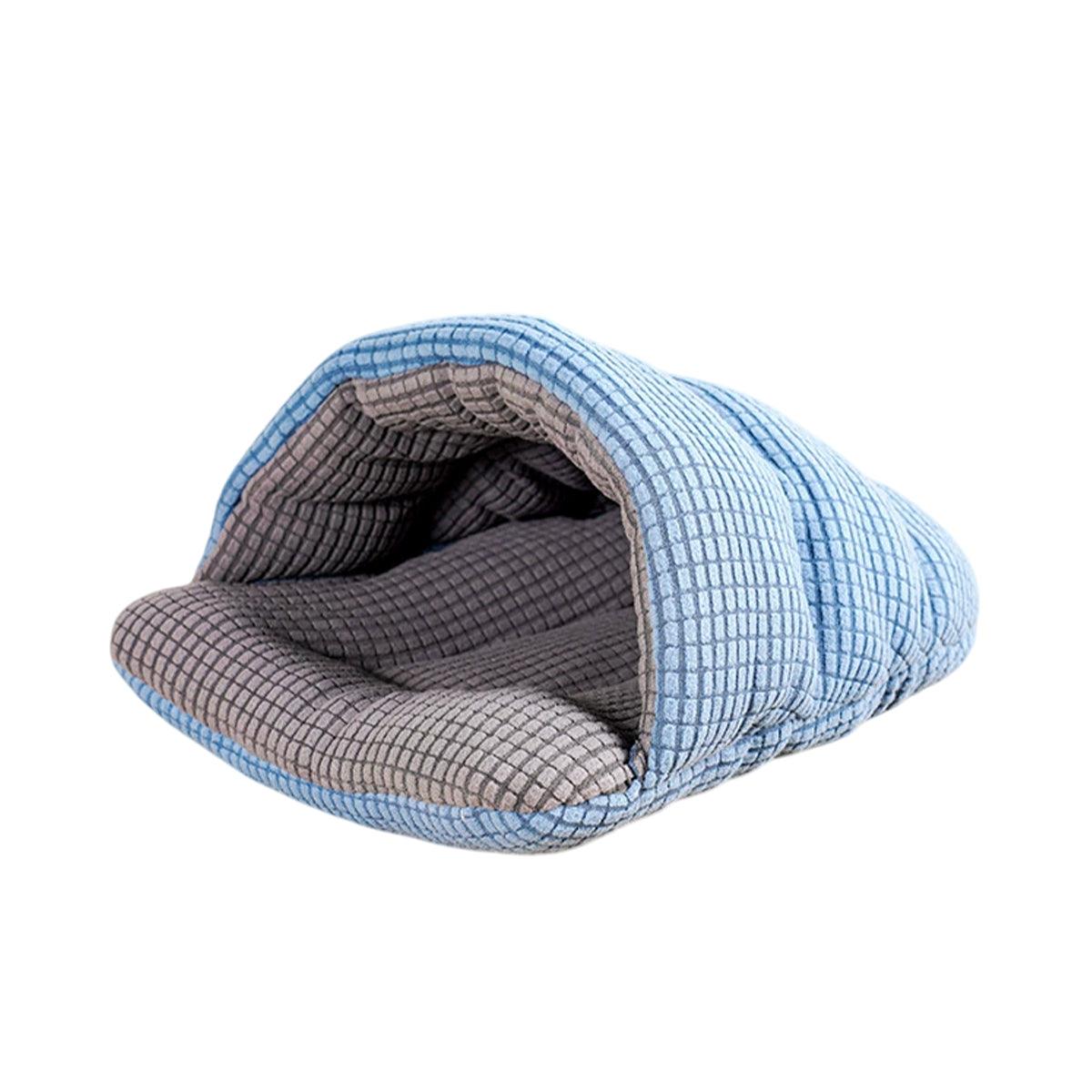Pet Kennel Sleeping Bag Semi Enclosed Bed for Small Animals Cats and Puppies - Pink V528-PET-HOUSE-PINK-541179