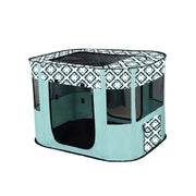 Foldable Cat Dog Kennel Pet Delivery Cage Portable Pet Fence Tent - Purple-XL V528-PET-HOUSE-PURPLE-XL-308408