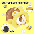 Wear-resistant Pet Bird Nest Cotton Padded Small Animal Bed Cozy Honeypot Design - S V528-PET-HOUSE-S-867789