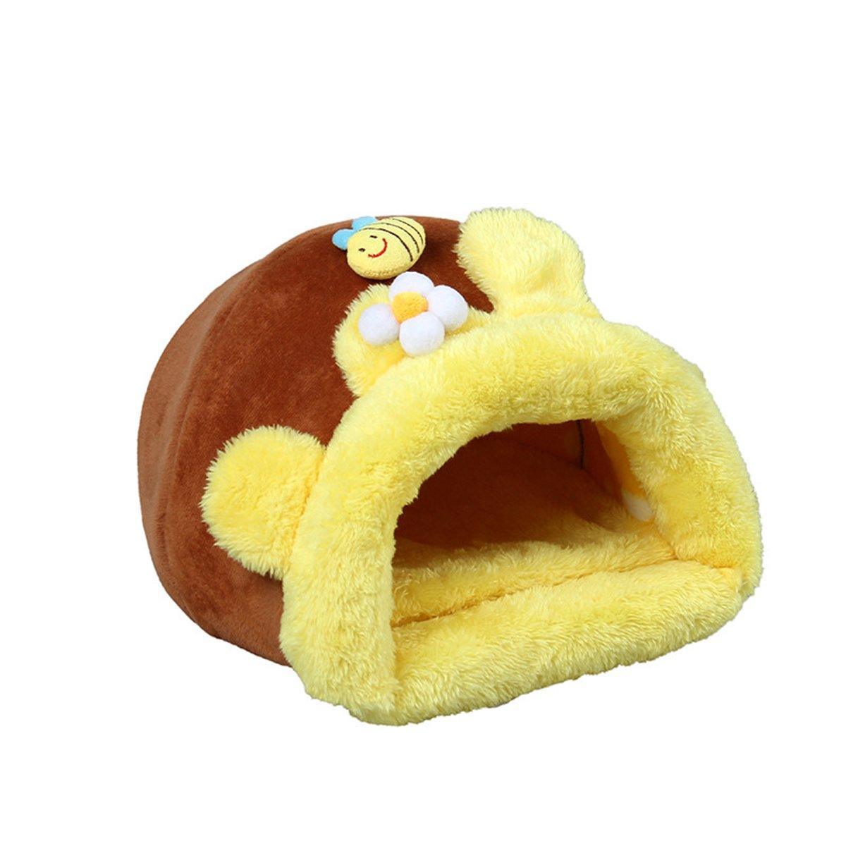 Wear-resistant Pet Bird Nest Cotton Padded Small Animal Bed Cozy Honeypot Design - S V528-PET-HOUSE-S-867789