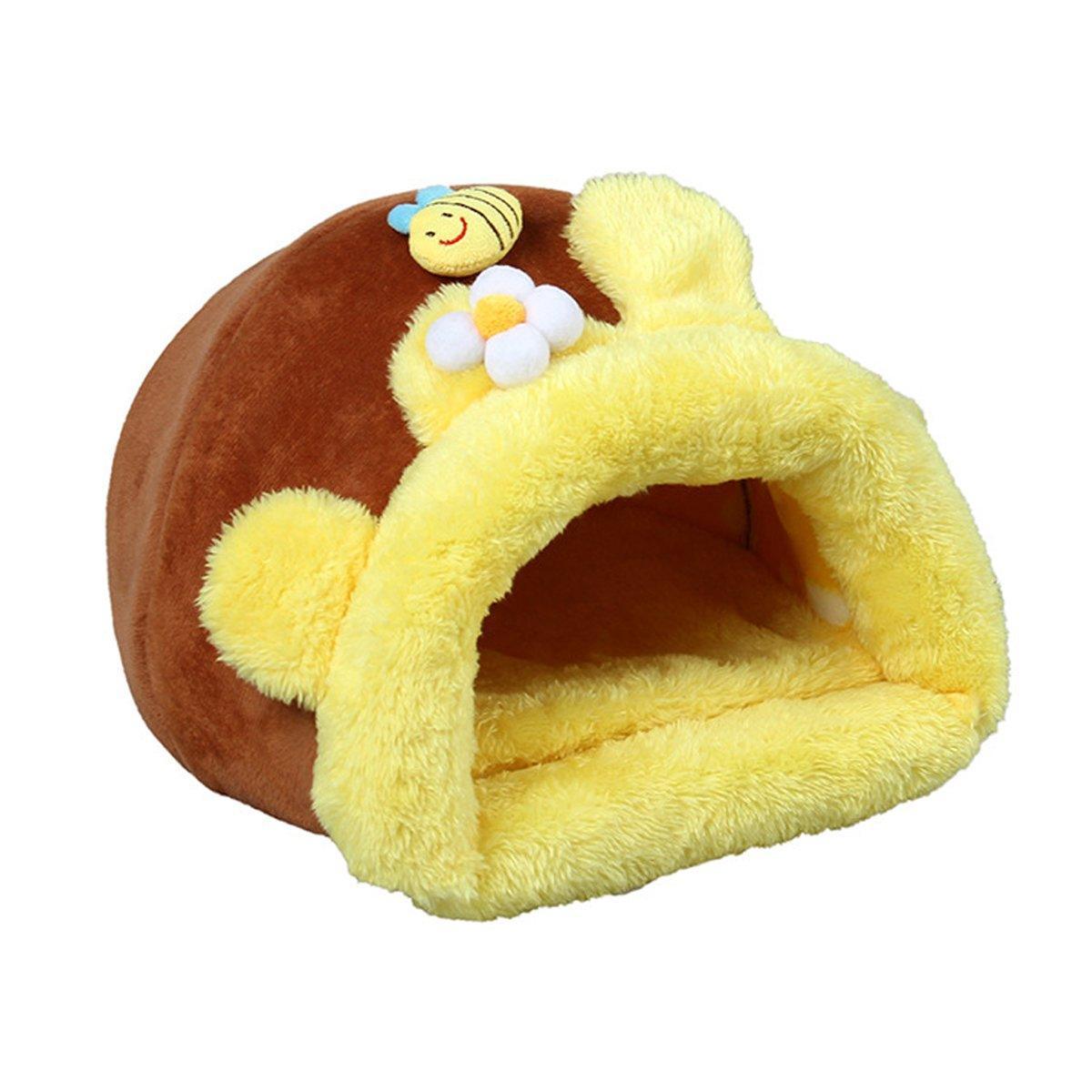 Wear-resistant Pet Bird Nest Cotton Padded Small Animal Bed Cozy Honeypot Design - S V528-PET-HOUSE-S-867789