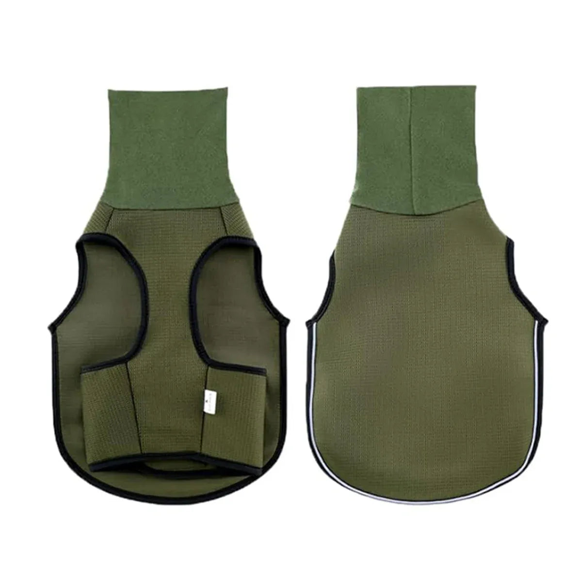 Calming Dog Vest for Stress Relief Travel Thunder Wrap Jacket for Medium Large Dogs - XXL V528-PET-JACKET-GREEN-2XL