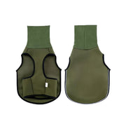 Calming Dog Vest for Stress Relief Travel Thunder Wrap Jacket for Medium Large Dogs - S V528-PET-JACKET-GREEN-S